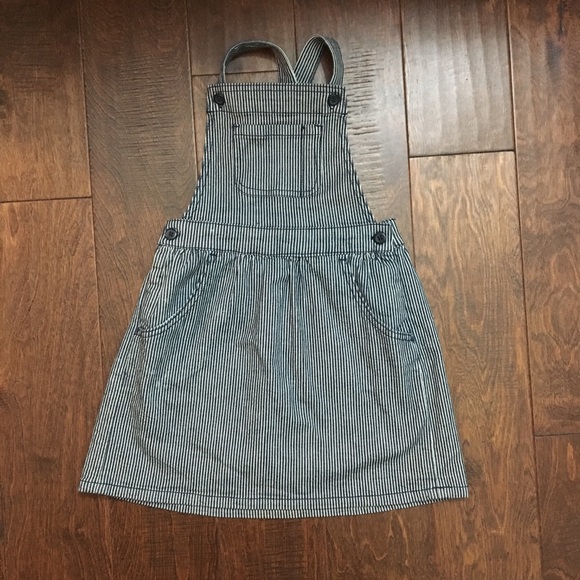GAP Other - Girls blue and white striped jumper dress